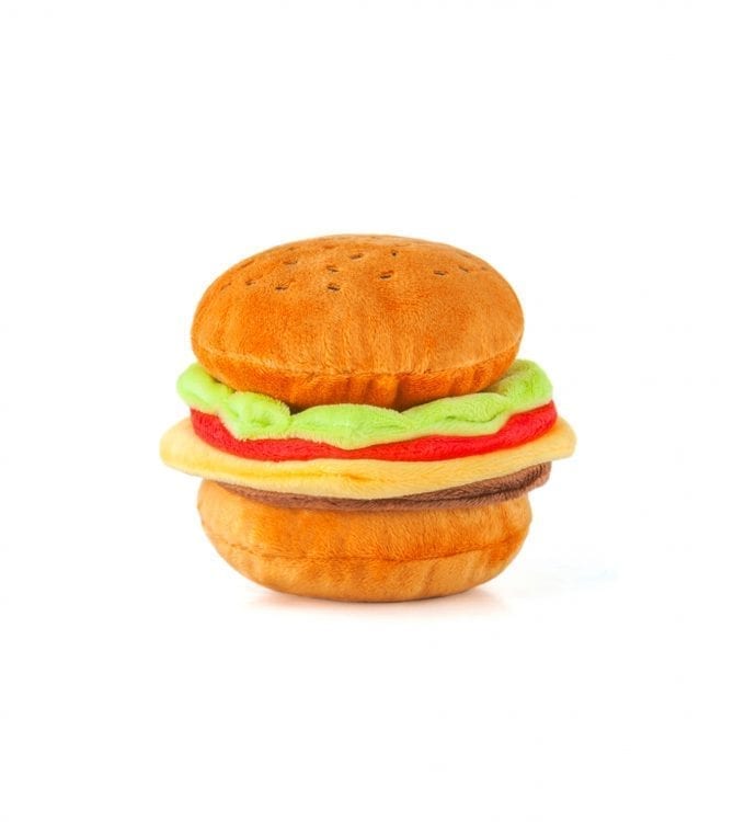 P.L.A.Y. American Classic Dog Toy - Barky Burger