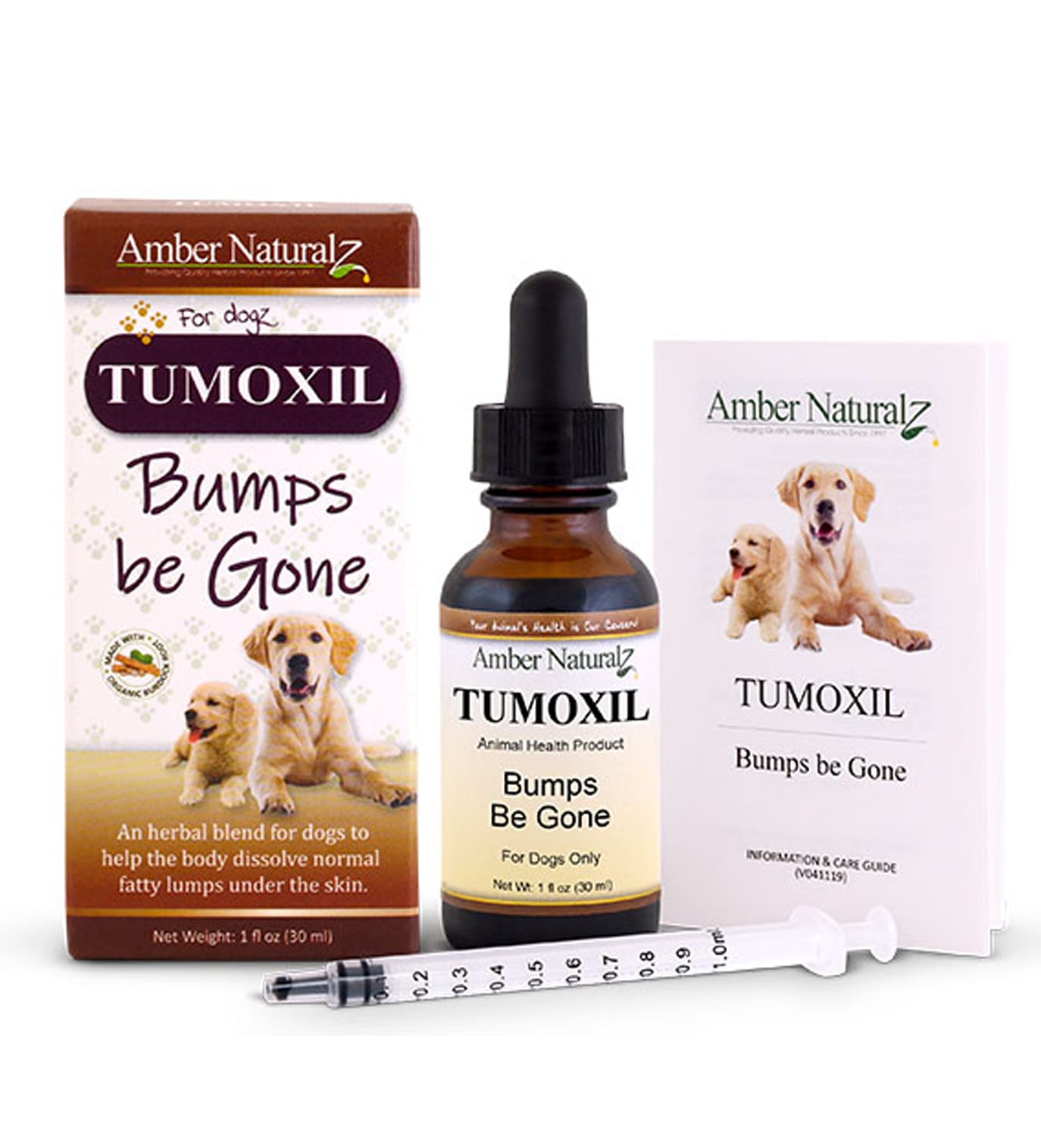 Amber Naturalz Tumoxil Bumps Be Gone for Dogs - Mooshiepets